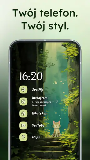 Niagara Launcher Ekran główny