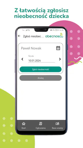 Obecnosci Rodzice/Opiekunowie