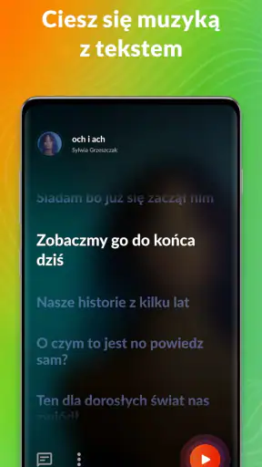 Odtwarzacz muzyki, muzyka play
