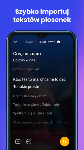 Odtwarzacz muzyki, muzyka play