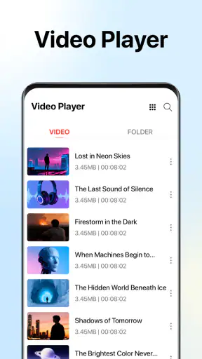 Odtwarzacz Wideo: Media Player