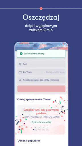 Omio: Pociąg, bus i samolot
