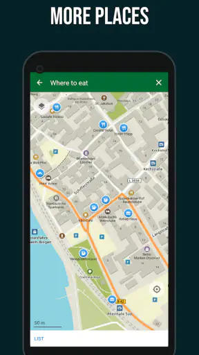 Organic Map・mapy i GPS offline
