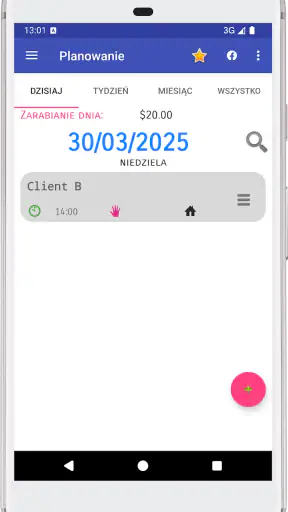 Organizer na paznokcie