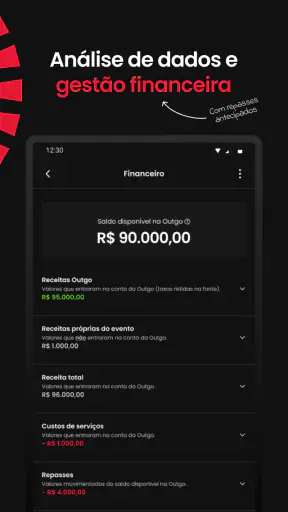 Outgo: Crie e viva eventos