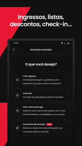 Outgo: Crie e viva eventos