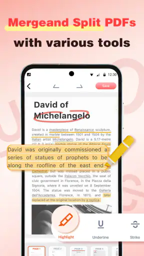 PDF Reader Home App