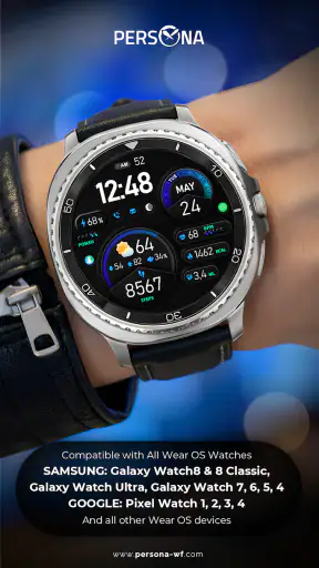 PER15 Sport Digital Watch Face
