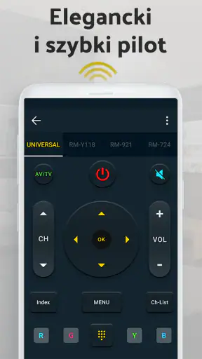 Pilot do Telewizora uniwersaly