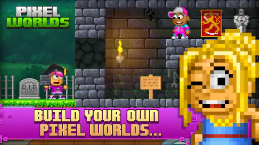 Pixel Worlds: MMO Sandbox