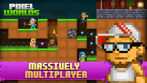Pixel Worlds: MMO Sandbox