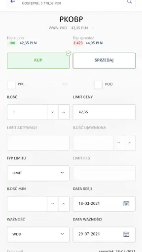 PKO supermakler