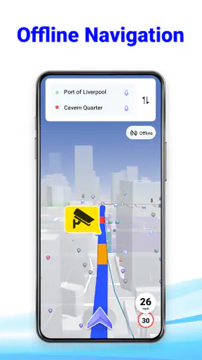 Planowanie trasy GPS: radarowa