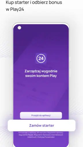 Play24: zarządzaj swoim kontem