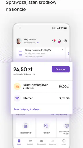 Play24: zarządzaj swoim kontem