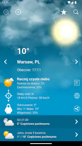 Pogoda Polska XL PRO