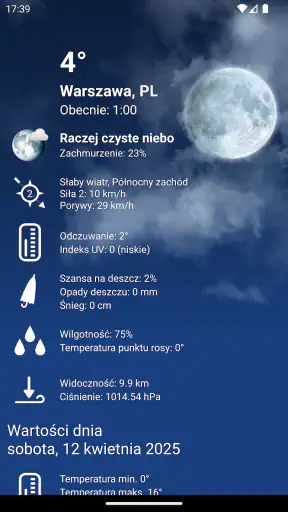 Pogoda Polska XL PRO