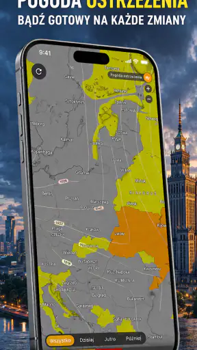 Pogoda Radar opadów i prognoza