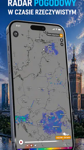 Pogoda Radar opadów i prognoza