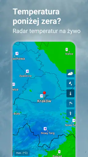 Pogoda & Radar - opady i burze