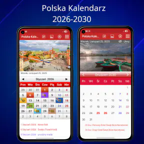 Polska Kalendarz 2026