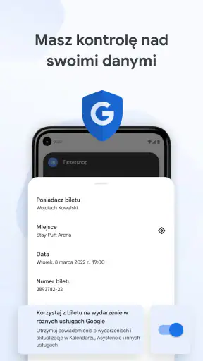 Portfel Google