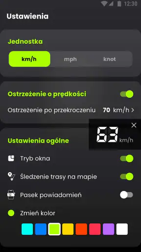 Prędkościomierz & Drogomierz