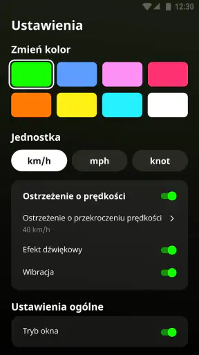 Prędkościomierz: Speedometer