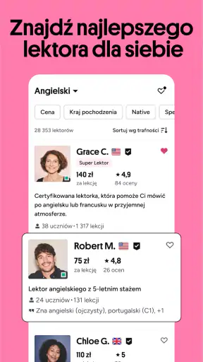 Preply: nauka angielskiego itd