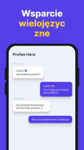 Profee: Przesyłaj pieniężne