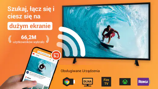 Przesyłaj na TV & Chromecast