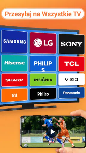 Przesyłaj na TV & Chromecast