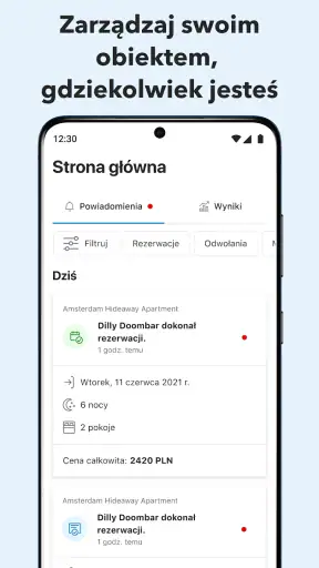 Pulse dla obiektów Booking.com