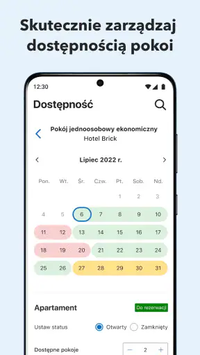 Pulse dla obiektów Booking.com