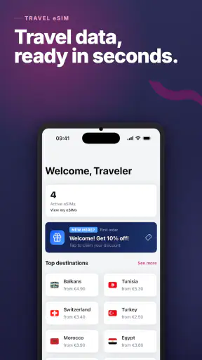 Quibity: eSIM na podróże
