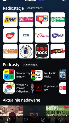 Radioline: Radio i Podcasty