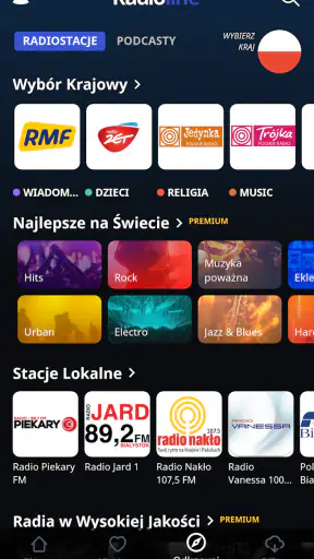 Radioline: Radio i Podcasty