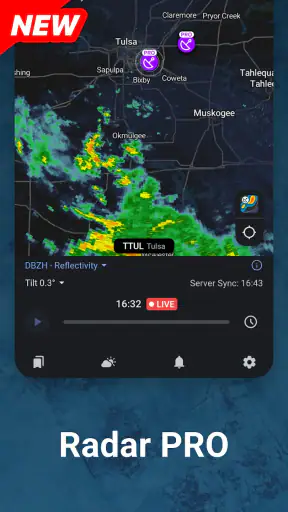 Radar Burz i Opadów RainViewer