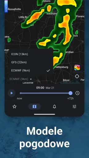 Radar Burz i Opadów RainViewer