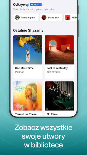 Shazam: muzyka i koncerty