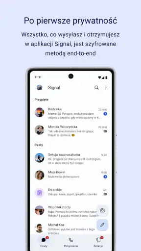 Signal – prywatny komunikator