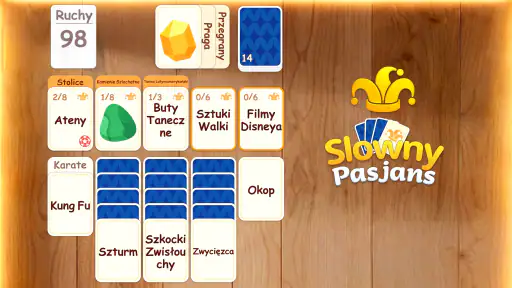 Słowny Pasjans: Solitaire