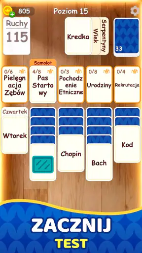 Słowny Pasjans: Solitaire