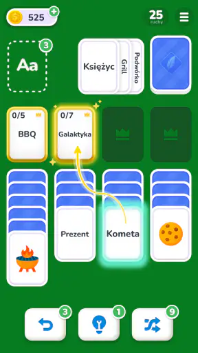 Słowny pasjans: Word Solitaire