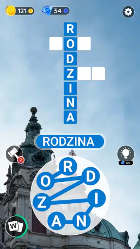 Słowo Miasto:Połącz grę słowną