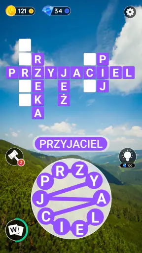 Słowo Miasto:Połącz grę słowną
