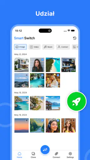Smart Switch - Transfer plików