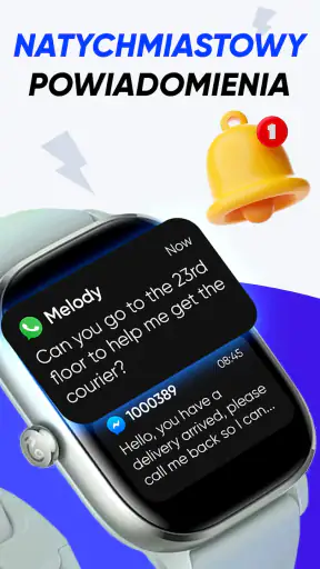 Smartwatch app po Polsku