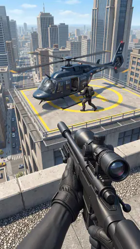 Snajper Strzelanie: FPS Gra