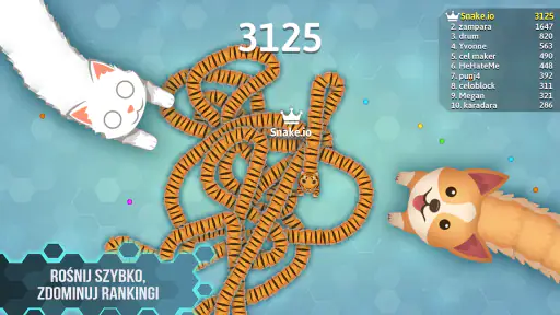 Snake.io - Zabawne gry w Węża